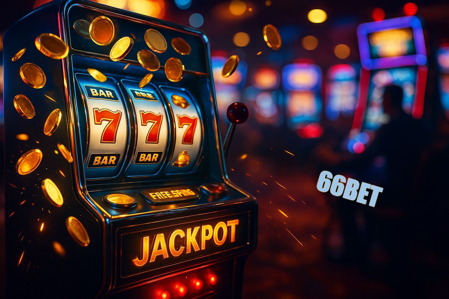 Diversos jogos de caça-níqueis